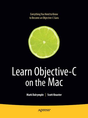 cover image of Learn Objective-C on the Mac